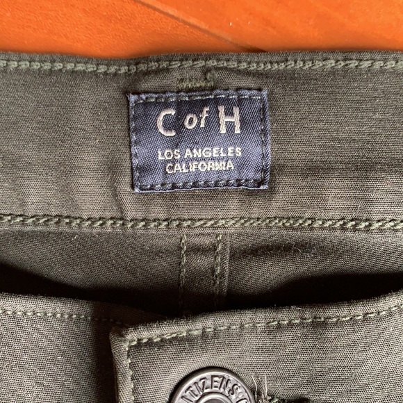 Citizens of Humanity Dark Olive/black pants NWT 30 - Picture 2 of 4